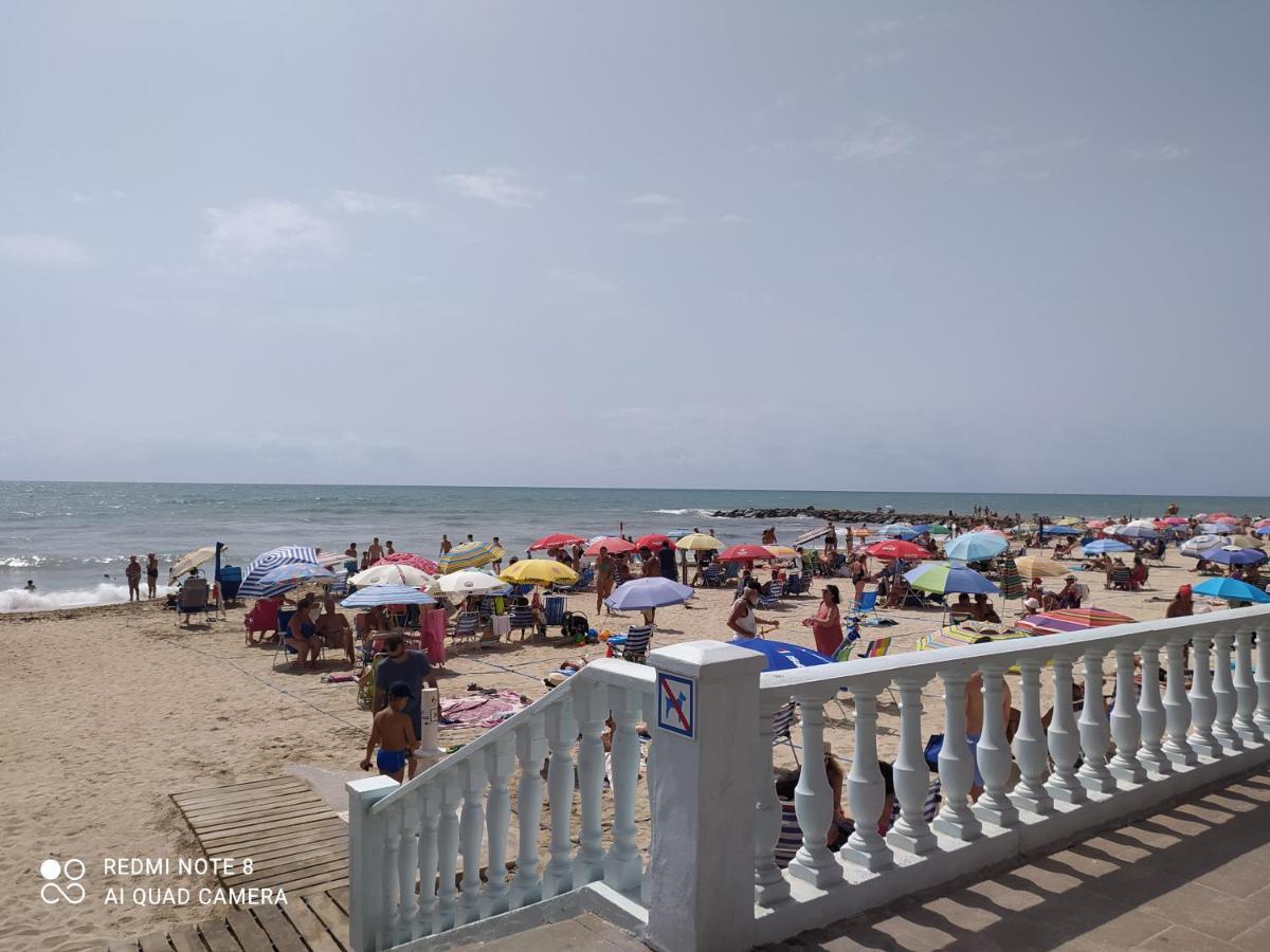 Estudio Wifi Bano 1 Sofa Cama Doble Piscina Playa 100Mts ตอร์เรเวียคา ภายนอก รูปภาพ