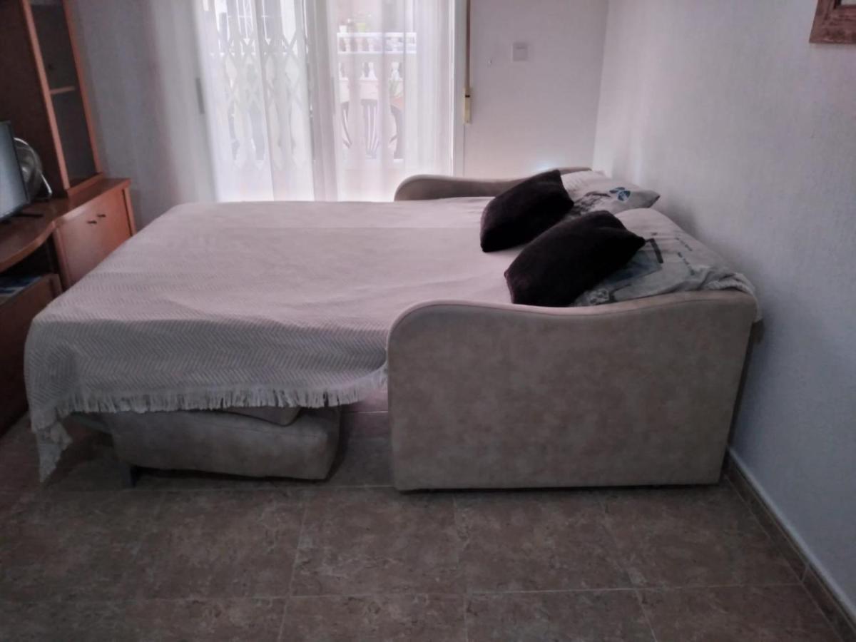 Estudio Wifi Bano 1 Sofa Cama Doble Piscina Playa 100Mts ตอร์เรเวียคา ภายนอก รูปภาพ